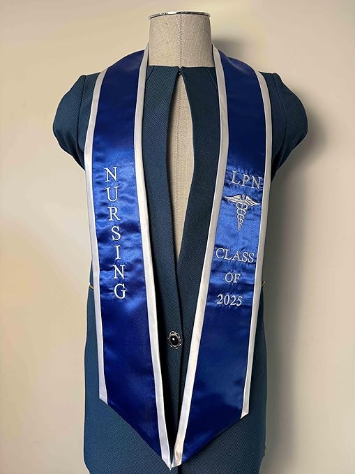 LPN Royal Blue With White Trim