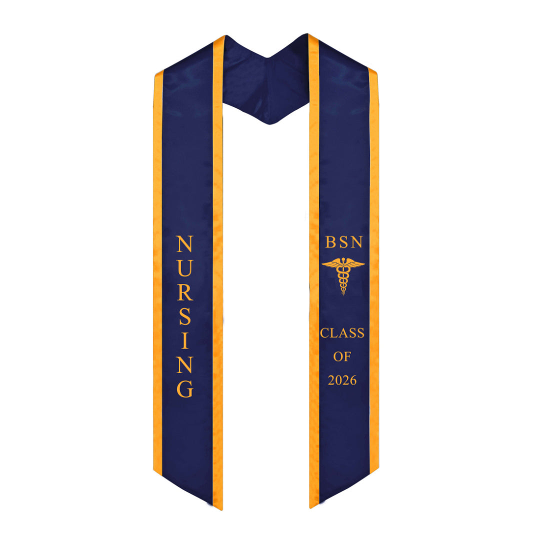 Ovaltag Nursing BSN Graduation Stole Class of 2026 Graduate Sash Nurses Stoles Graduation Gift Idea