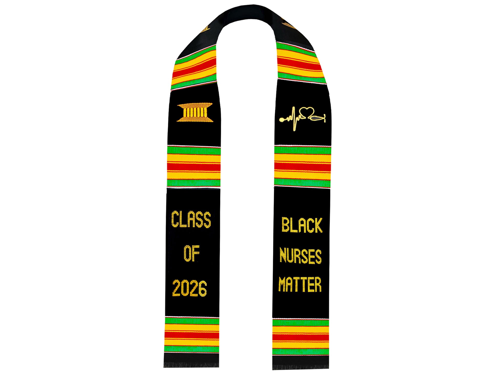BLACK NURSES MATTER KENTE STOLE CLASS OF 2026