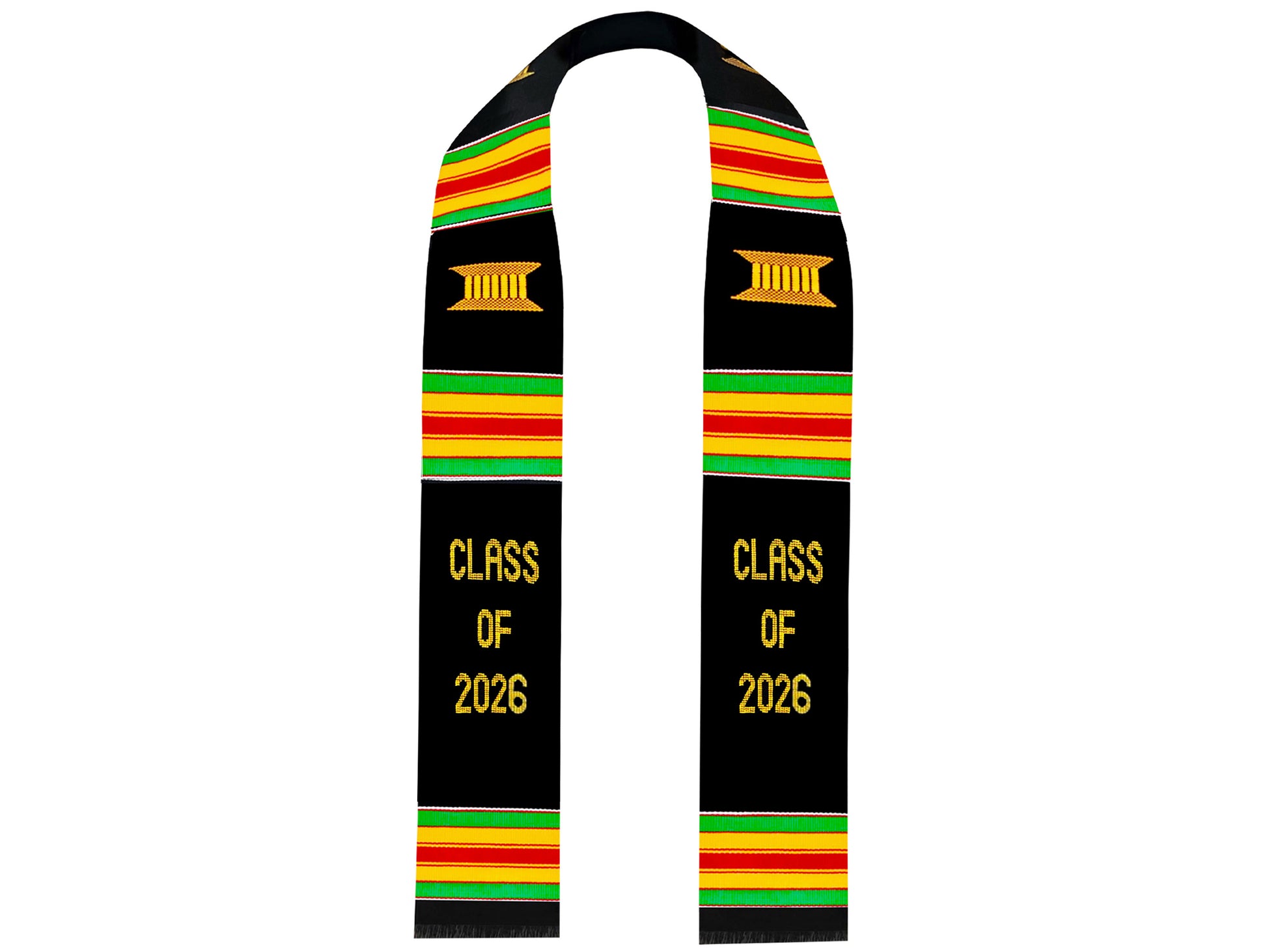 Kente Graduation Stole Class of 2026