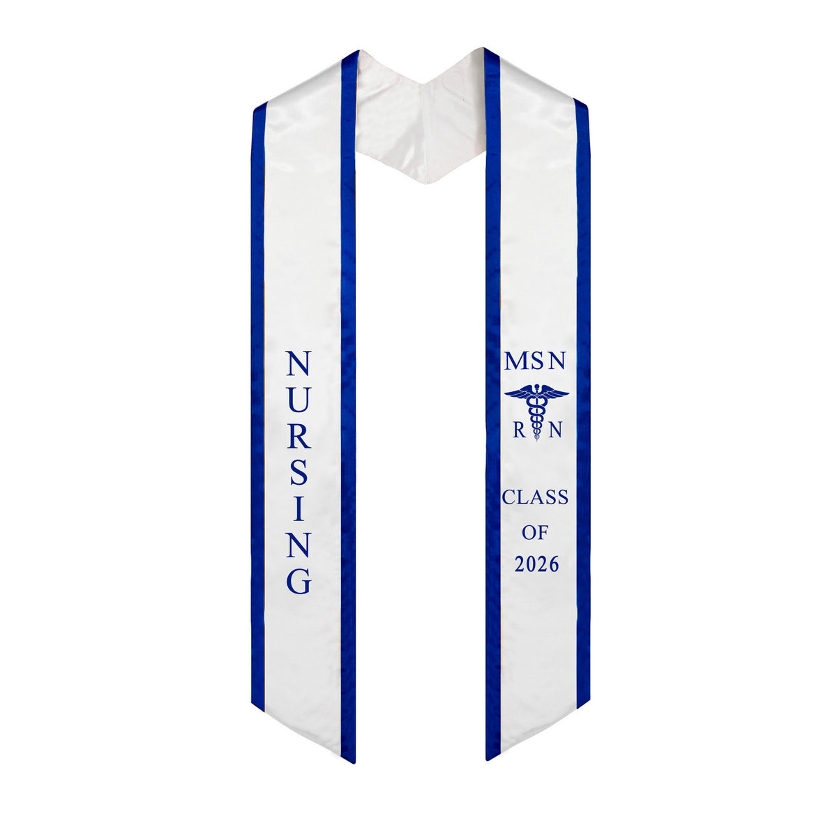 Ovaltag Nursing MSN RN Graduation Stole Class of 2026 Graduate Sash Nurses Stoles Graduation Gift Idea Class of 2026