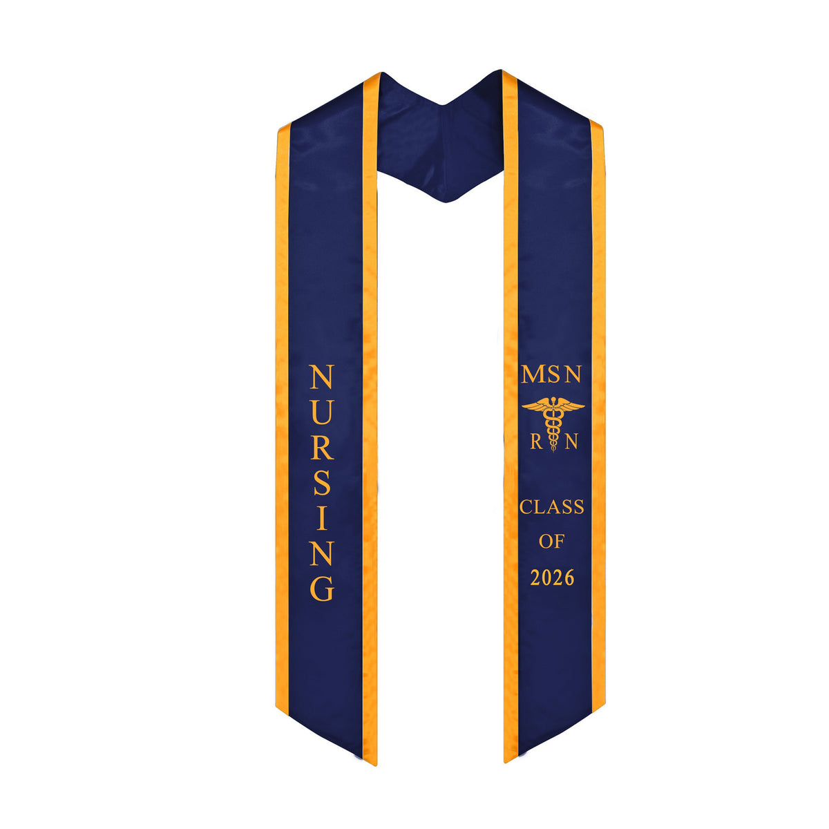 Ovaltag Nursing MSN RN Graduation Stole Class of 2026 Graduate Sash Nurses Stoles Graduation Gift Idea Class of 2026