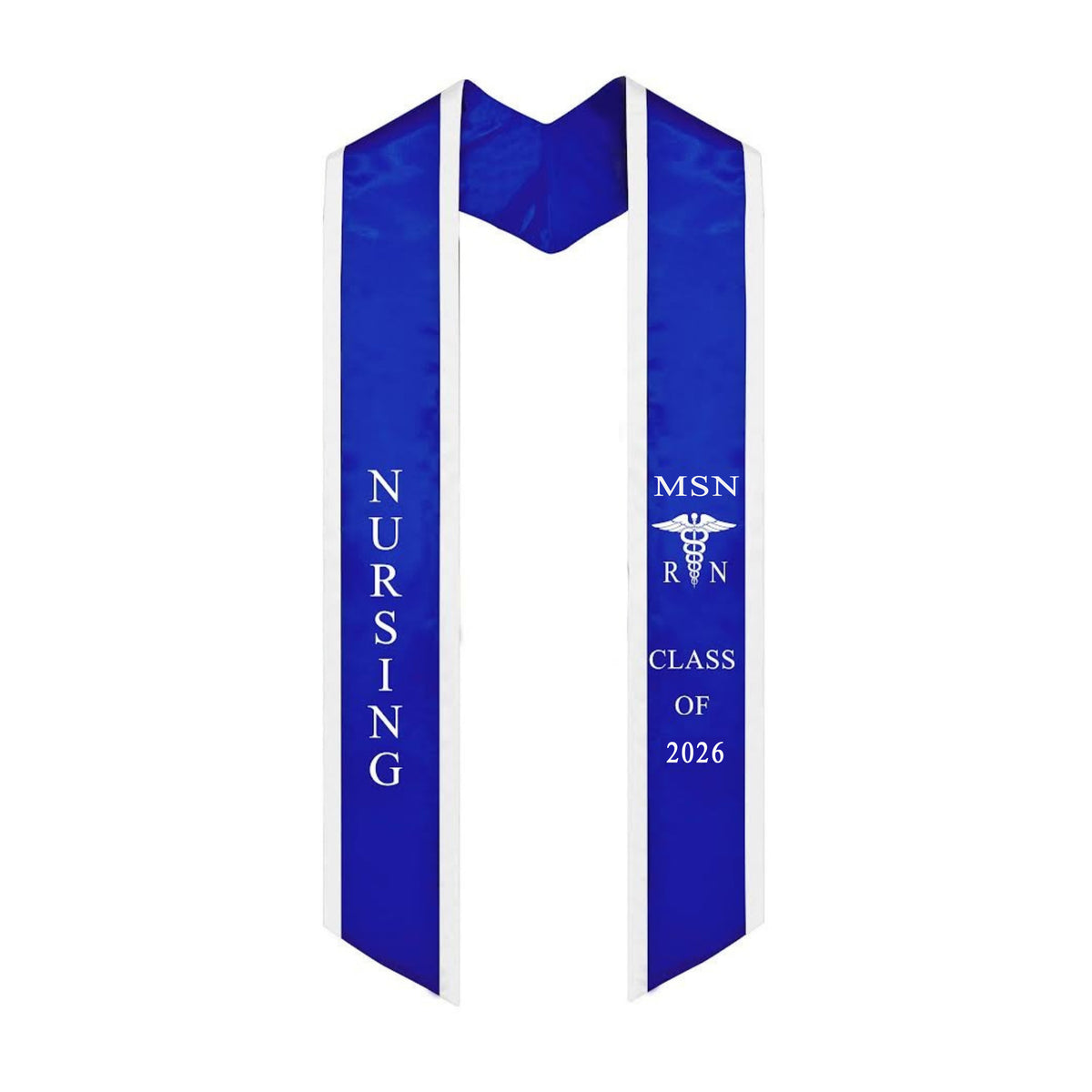 Ovaltag Nursing MSN RN Graduation Stole Class of 2026 Graduate Sash Nurses Stoles Graduation Gift Idea Class of 2026