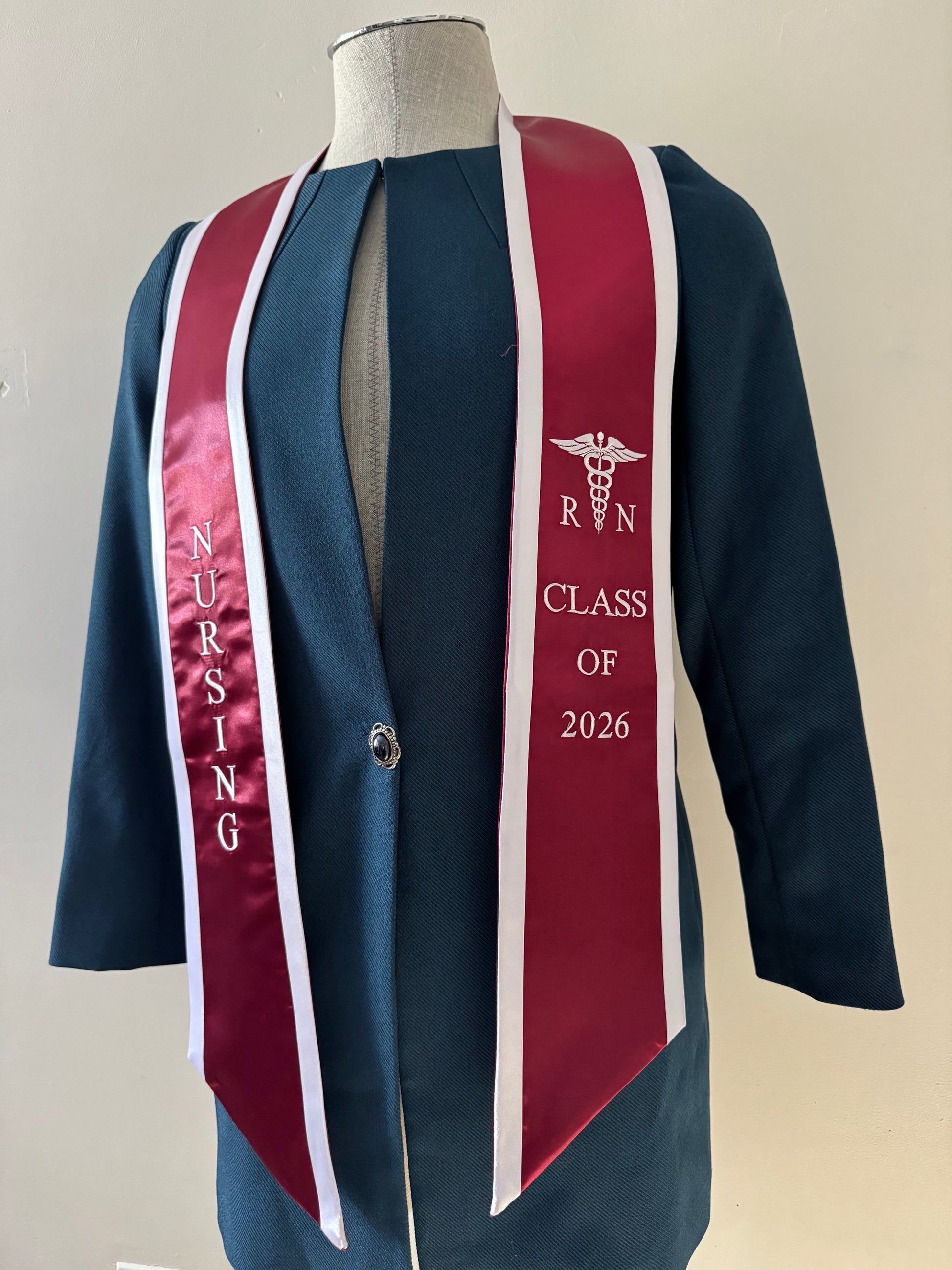 Ovaltag Nursing Graduation Stole Class of 2026 Graduate Sash Nurses Stoles Graduation Gift Idea
